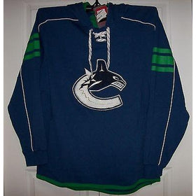 Vancouver Canucks Reebok 8623 Fleece Jersey Hoodie