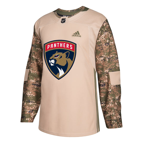 Military Camo Khaki Florida Panthers 258J Adidas NHL Authentic Pro Jer Hockey Jersey Outlet