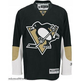 Pittsburgh Penguins YOUTH Reebok 7185 Premier HOME Black Jersey