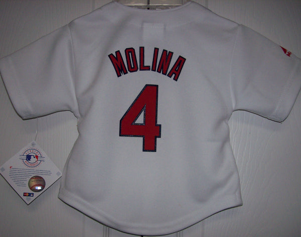 St. Louis Cardinals Yadier #4 Molina MLB BASEBALL Boys Size XL Kids Jersey  Shirt