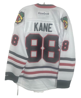 KANE Chicago Blackhawks Reebok Premier 7185 Away White Jersey