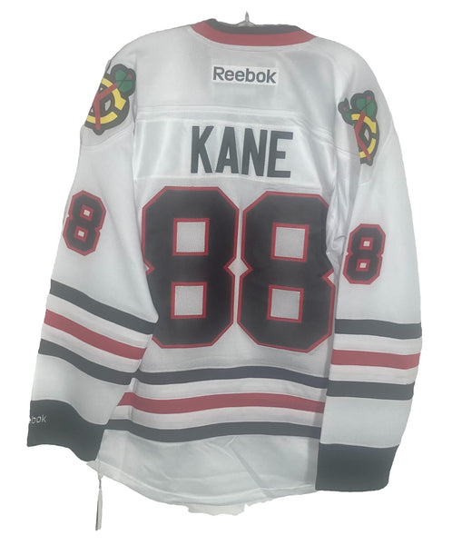KANE Chicago Blackhawks Reebok Premier 7185 Away White Jersey