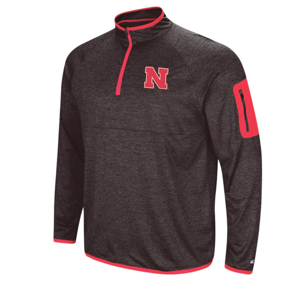 Colosseum NCAA Nebraska Cornhuskers 1/4 ZIP Pullover