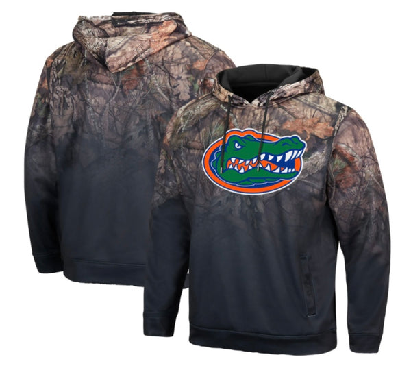 Colosseum NCAA Florida Gators Mossy Camo Pullover Fleece Hoodie