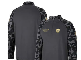Colosseum Butler Bulldogs NCAA Military Camo OHT Long Range 1/4 Zip Pullover Fleece Charcoal