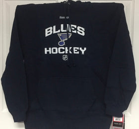St. Louis Blues Reebok Pullover Hood Hoodie