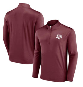 Texas A&M Aggies Underdog Mindset Fanatics 1/4 Zip Pullover NCAA