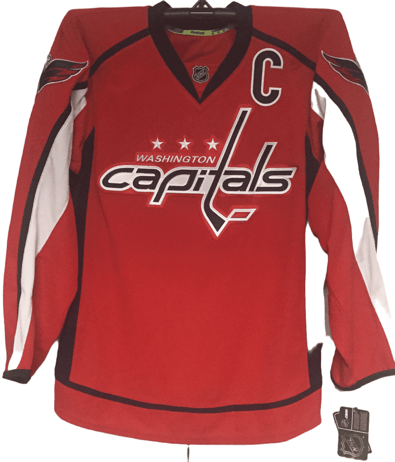 Washington Capitals Reebok Hockey Jersey