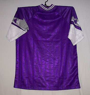Purple & White Interroma Soccer jersey jerseys Youth- Adult