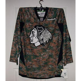 Military CAMO Chicago Blackhawks Reebok Premier 7352 Jersey