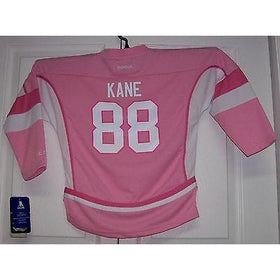 P. Kane PINK Chicago Blackhawks GIRLS Reebok Jersey