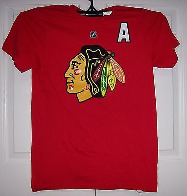 KEITH #2 Chicago Blackhawks Reebok Player Name & Number T-Shirt Red