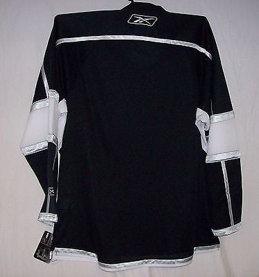 Los Angeles Kings YOUTH Reebok Premier 7185 Home Black Jersey - Hockey  Jersey Outlet