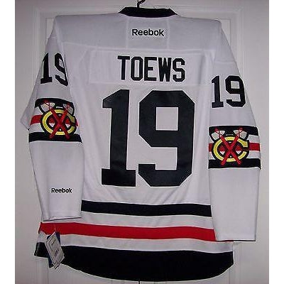 TOEWS Womens Chicago Blackhawks Reebok Premier Ladies 7214 Away White -  Hockey Jersey Outlet