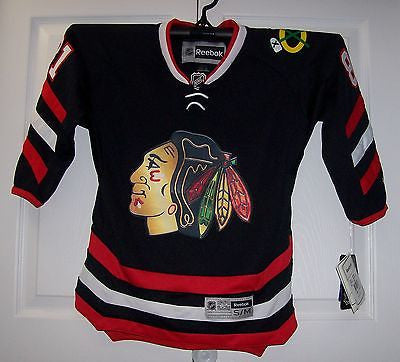 HOSSA Chicago Blackhawks Reebok Premier Stadium YOUTH Jersey