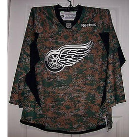 Military CAMO Detroit Red Wings Reebok Premier Jersey