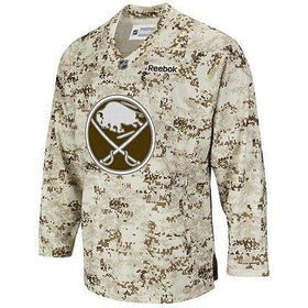 Military Sand CAMO Buffalo Sabres Reebok Premier 7277 Jersey