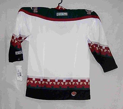 Phoenix Arizona Coyotes Retro White 4100 CCM Toddler Jersey
