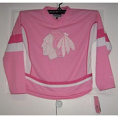 Reebok Women's NHL Jersey PHILADELPHIA Flyers Team Pink Fashion sz M