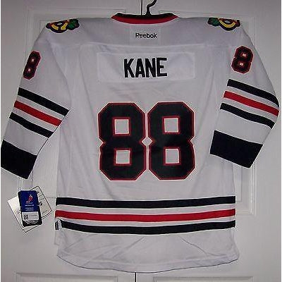 KANE Chicago Blackhawks Reebok Premier Away White YOUTH Jersey