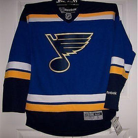 St Louis Blues New Reebok Premier 7185 YOUTH Home Royal Jersey