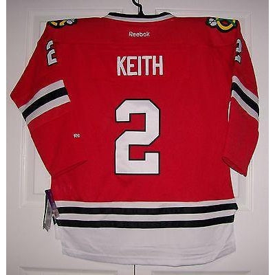 KEITH Womens Chicago Blackhawks Reebok Premier Ladies 7214 Home Red Jersey