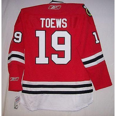 SHAW Chicago Blackhawks Reebok Premier 7185 Home Red Jersey