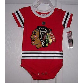 Chicago Blackhawks Baby CREEPER Reebok HOME Red Jersey