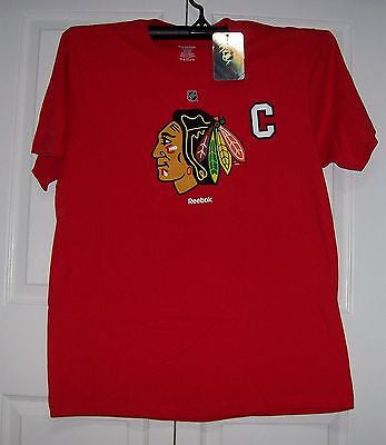 TOEWS #19 Chicago Blackhawks Reebok Player Name & Number T-Shirt Red