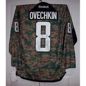 Ovechkin Military CAMO Washington Capitals Reebok Premier 7352 Jersey