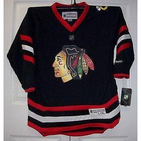 Chicago Blackhawks Reebok Replica Stadium Series YOUTH Jersey