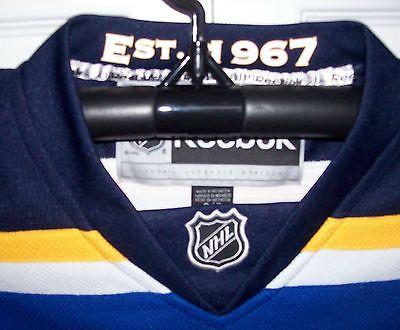 St Louis Blues New Reebok Premier 7185 YOUTH Home Royal Jersey