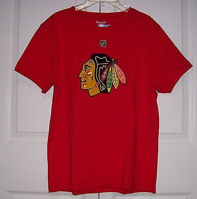 KANE Ladies Chicago Blackhawks Reebok Player Name & Number T-Shirt Red