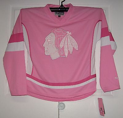 P. Kane PINK Chicago Blackhawks GIRLS Reebok Jersey