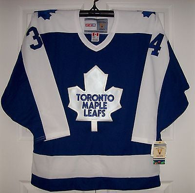 1990s Toronto Maple Leafs CCM Home/Away Split Hockey Jersey Large