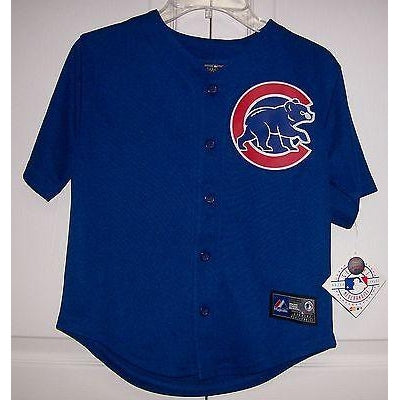 Chicago Cubs YOUTH Majestic MLB Baseball jersey Alternate Royal - Hockey  Jersey Outlet