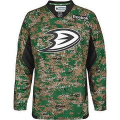 Military CAMO Anaheim Ducks Reebok Premier Jersey - Hockey Jersey Outlet
