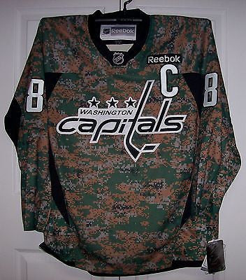 NHL Washington Capitals Special Camo Design For Veterans Day