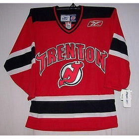 Trenton Devils Red ECHL Reebok 550 Jersey YOUTH
