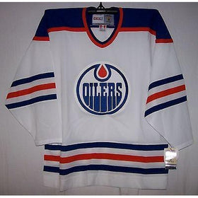 Vintage 1982 Edmonton Oilers White CCM 550 Jersey