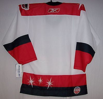 Trenton Devils White ECHL Reebok 550 Jersey YOUTH - Hockey Jersey