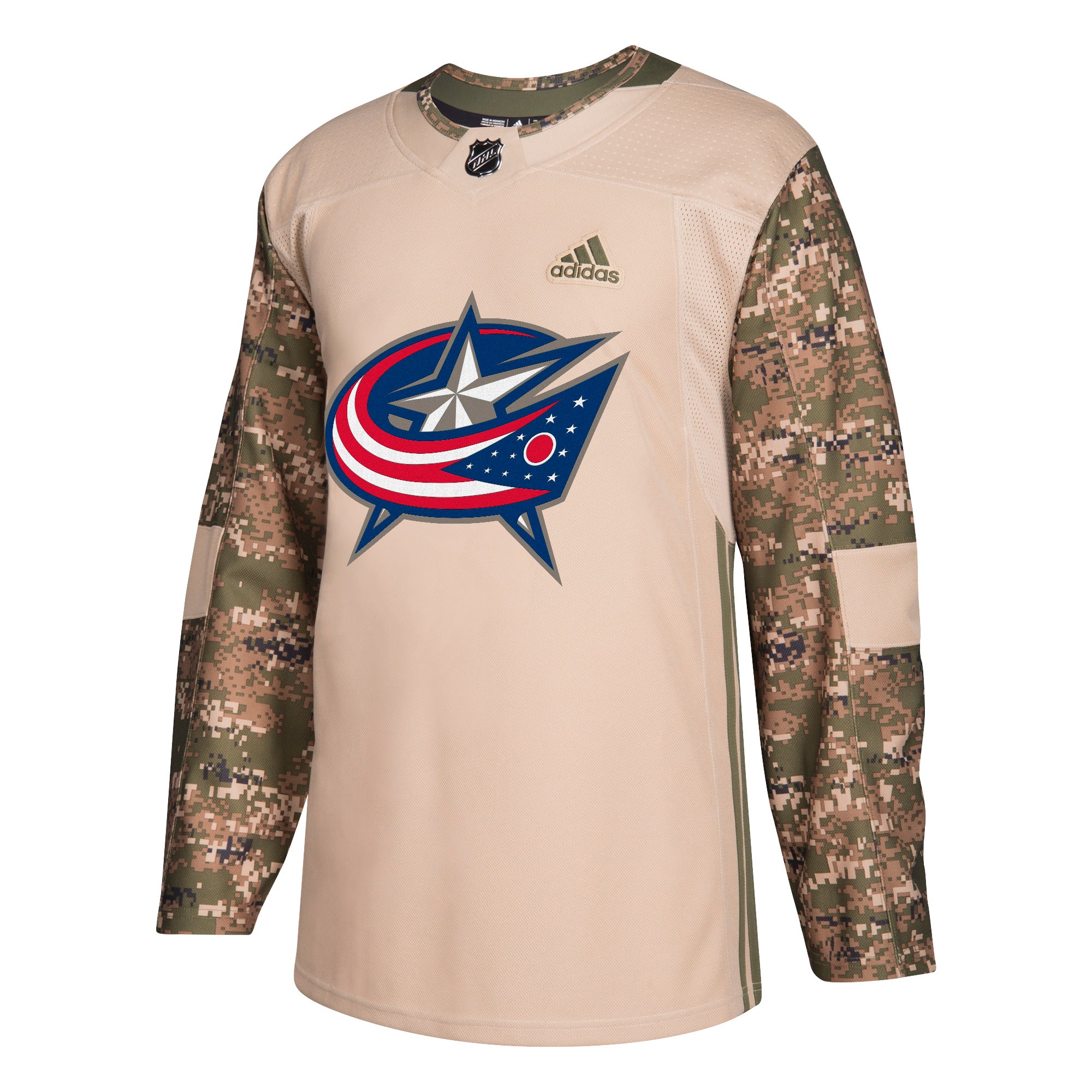 Columbus blue jackets military jersey new arrivals