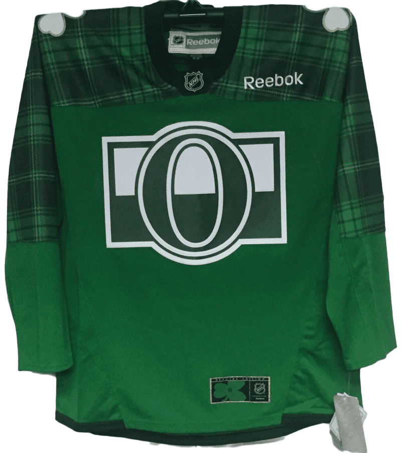 Ottawa senators green jersey best sale