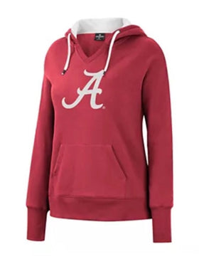 Colosseum LADIES Alabama Crimson Tide Pullover Fleece NCAA Hoodie
