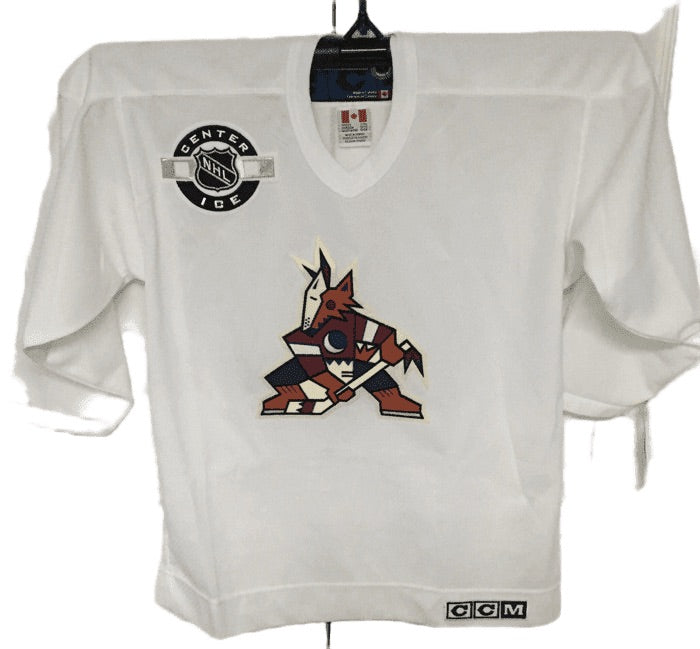 Arizona Coyotes CCM Center-Ice White 17000 YOUTH Jersey