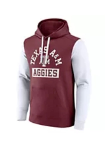 Texas A&M Aggies Extra Point Pullover Fleece NCAA Hoodie