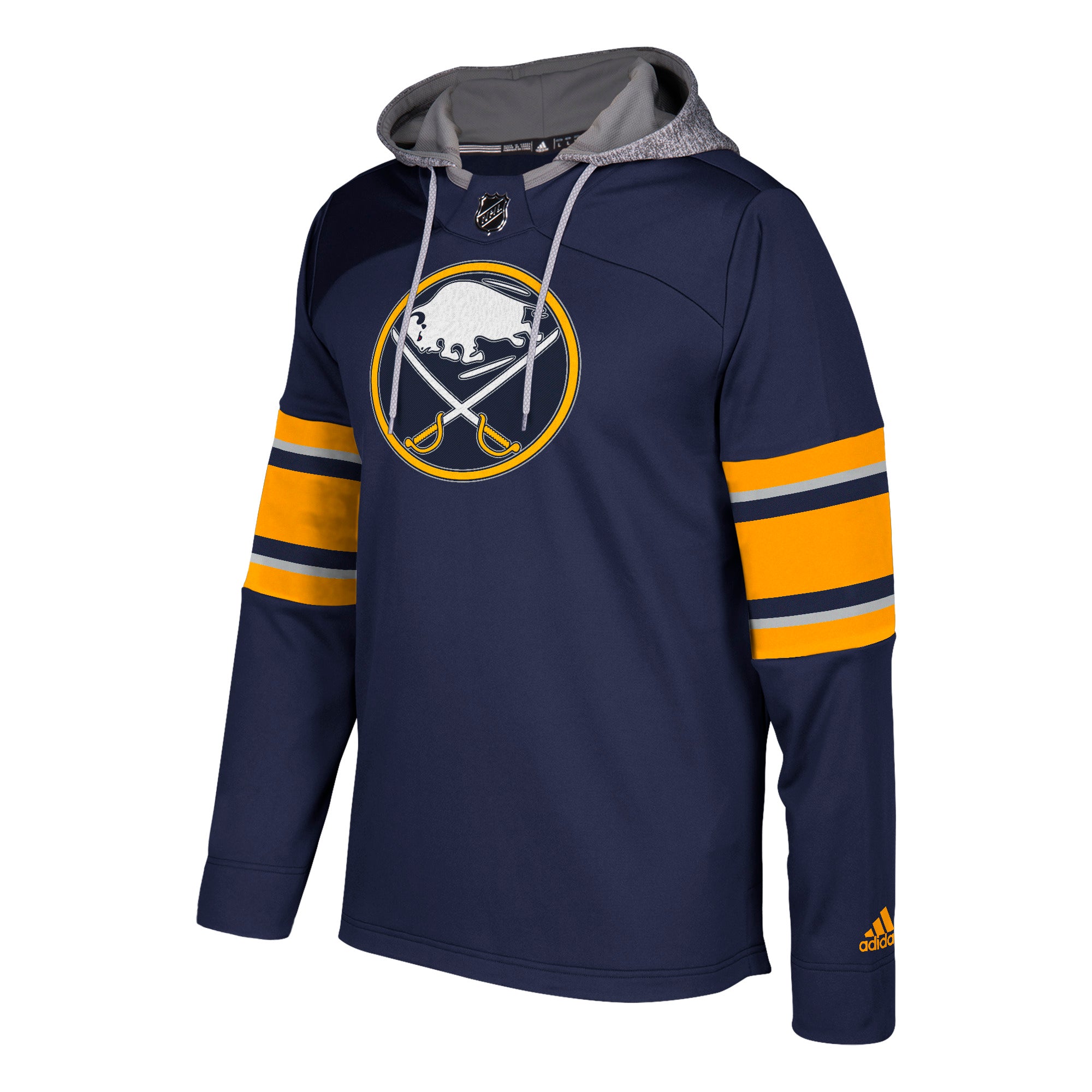 Sentimental indebære Håbefuld 678F Buffalo Sabres Adidas Platinum Jersey Hood Hoodie - Hockey Jersey  Outlet