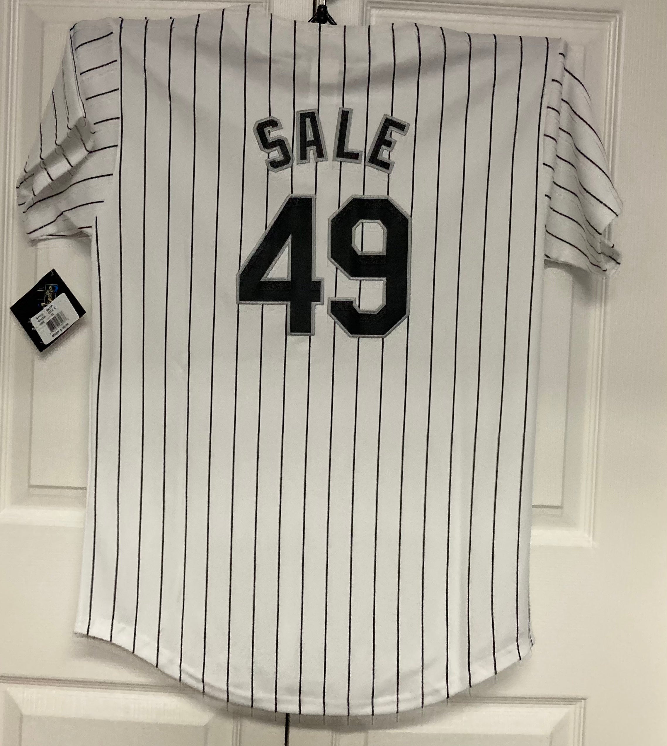 Chris SALE #49 Chicago White Sox YOUTH Majestic MLB Baseball jersey Home  White