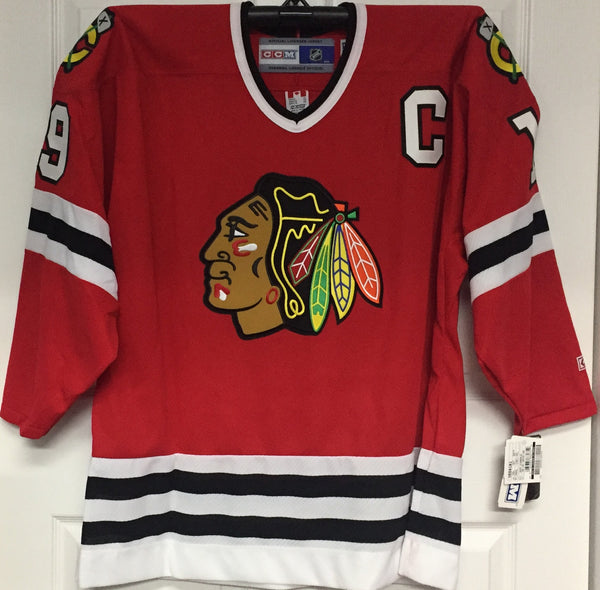 TOEWS Chicago Blackhawks Home Red CCM 550 Air-knit Jersey