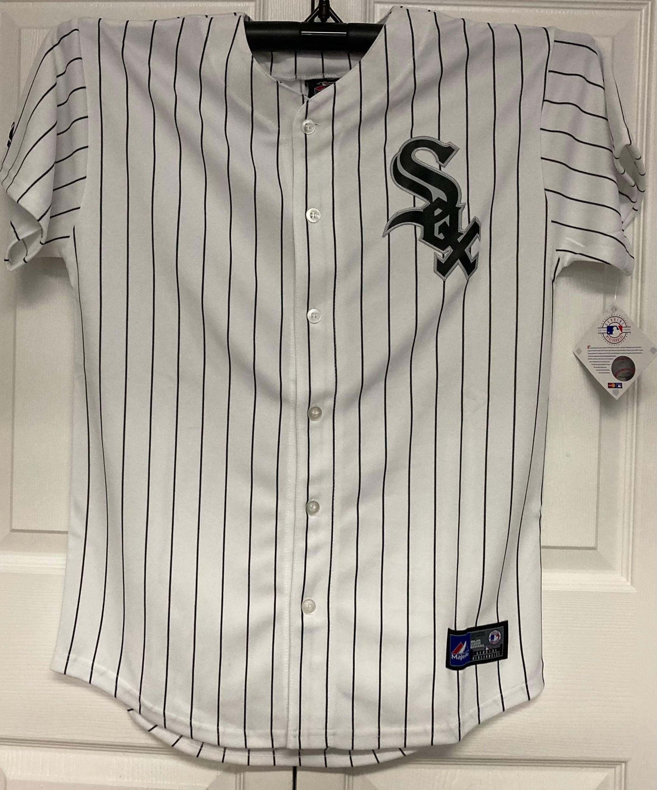 grey white sox jersey